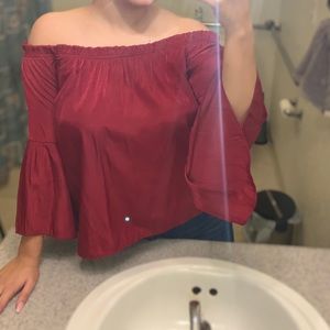 Off the shoulder Dressy top
